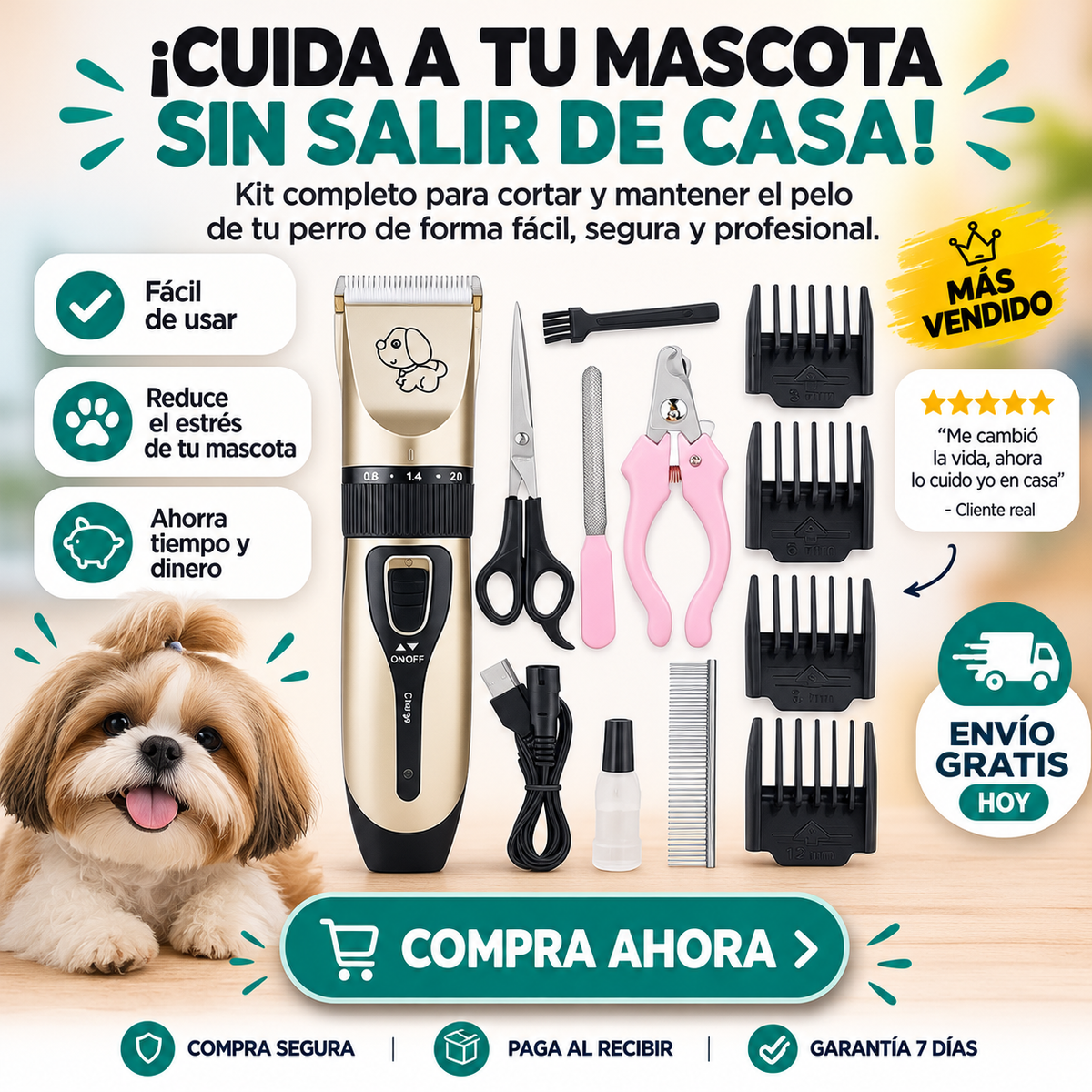 Mavira™ — Kit de Corte para Mascotas