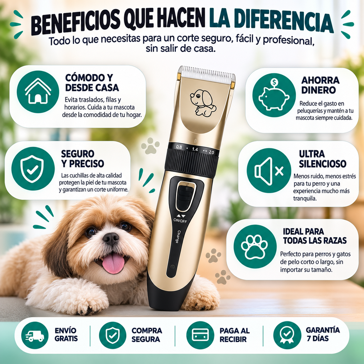 Mavira™ — Kit de Corte para Mascotas