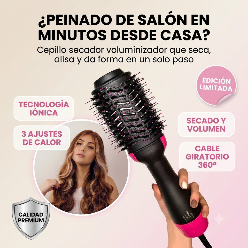 STYLISSO™ - Seca, alisa, voluminiza